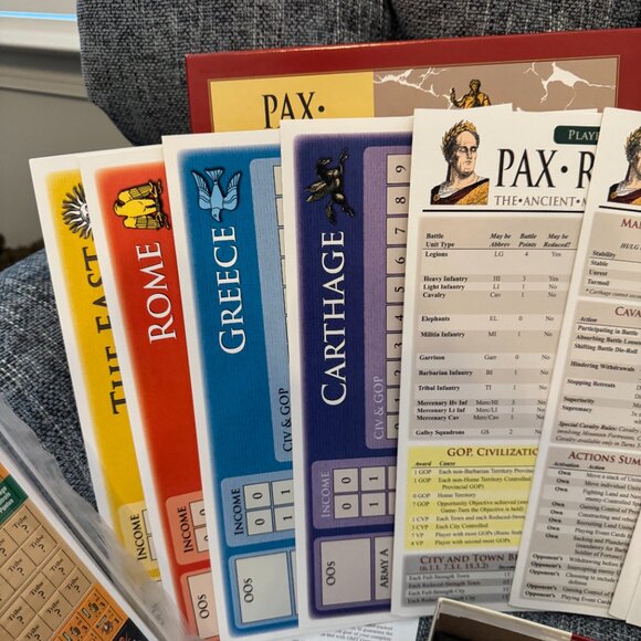 Pax Romana (open, unpunched) GMT 0601-15 GMT Games - Picture 13 of 16